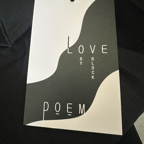 Love Poem Black Belted Zip Front Jumpsuit | Bootcut Stretch One-Piece NWT S - Picture 11 of 11